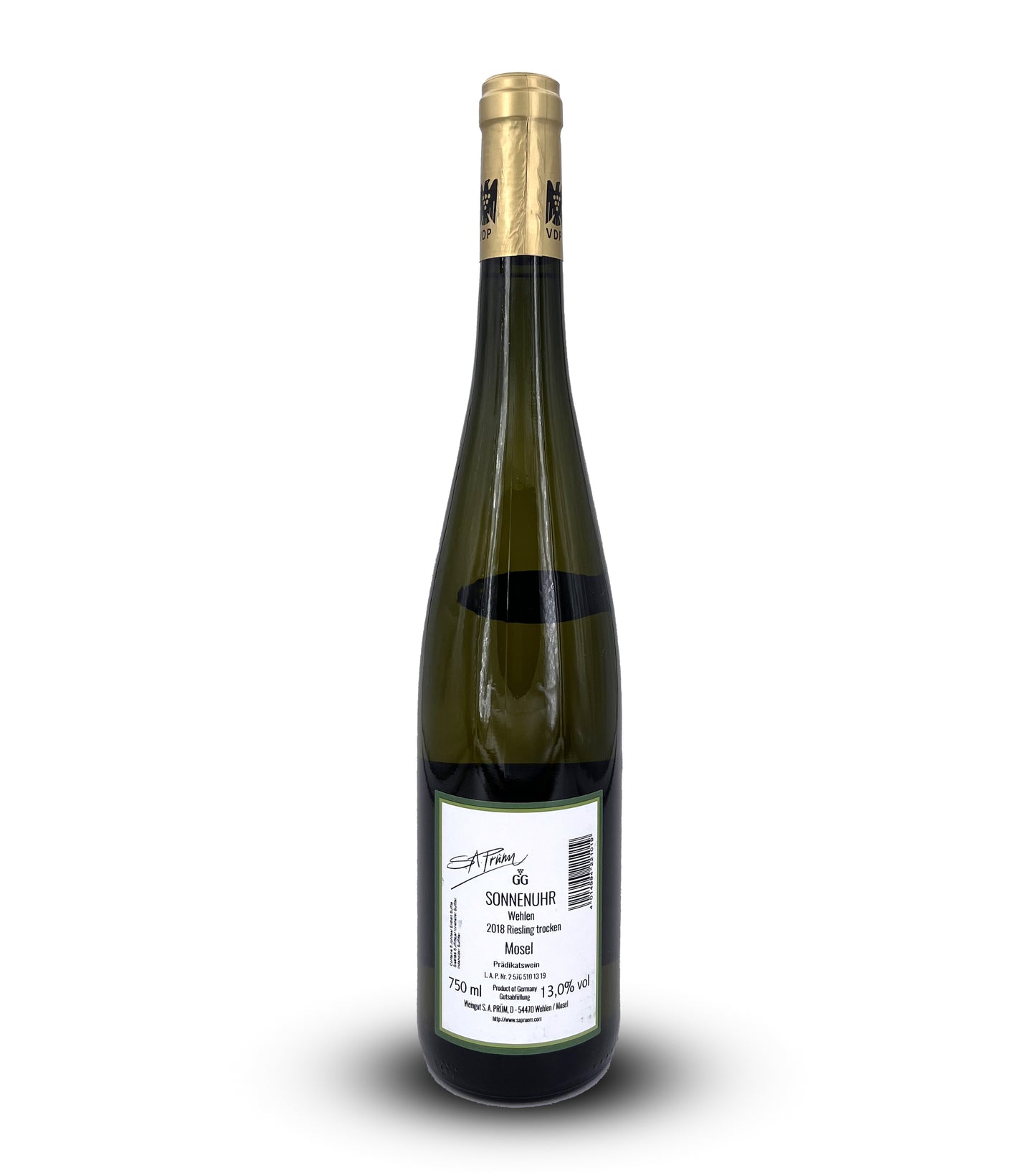 S.A.PRÜM 2018 Wehlen Sonnenuhr Riesling Trocken GG