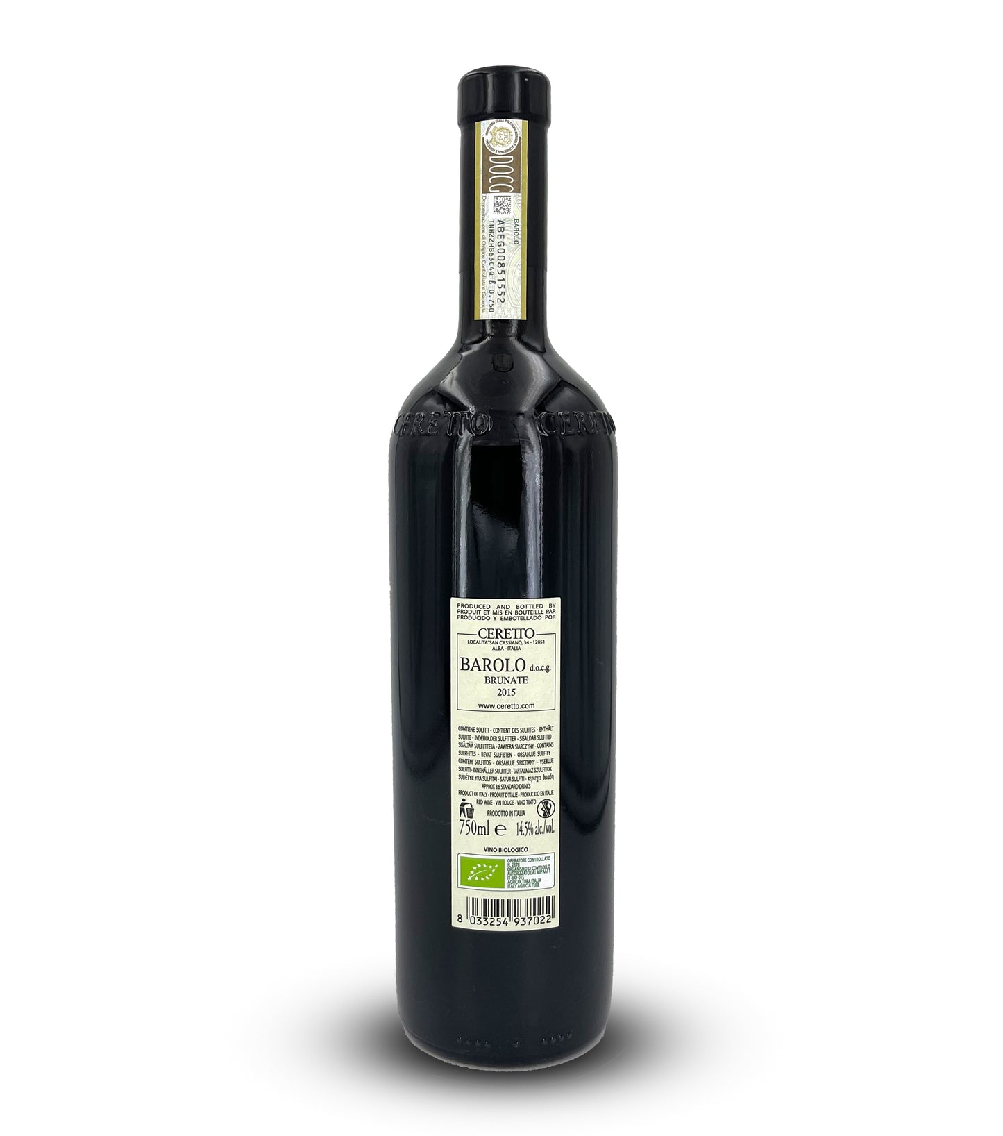 CERETTO Barolo Brunate 2015