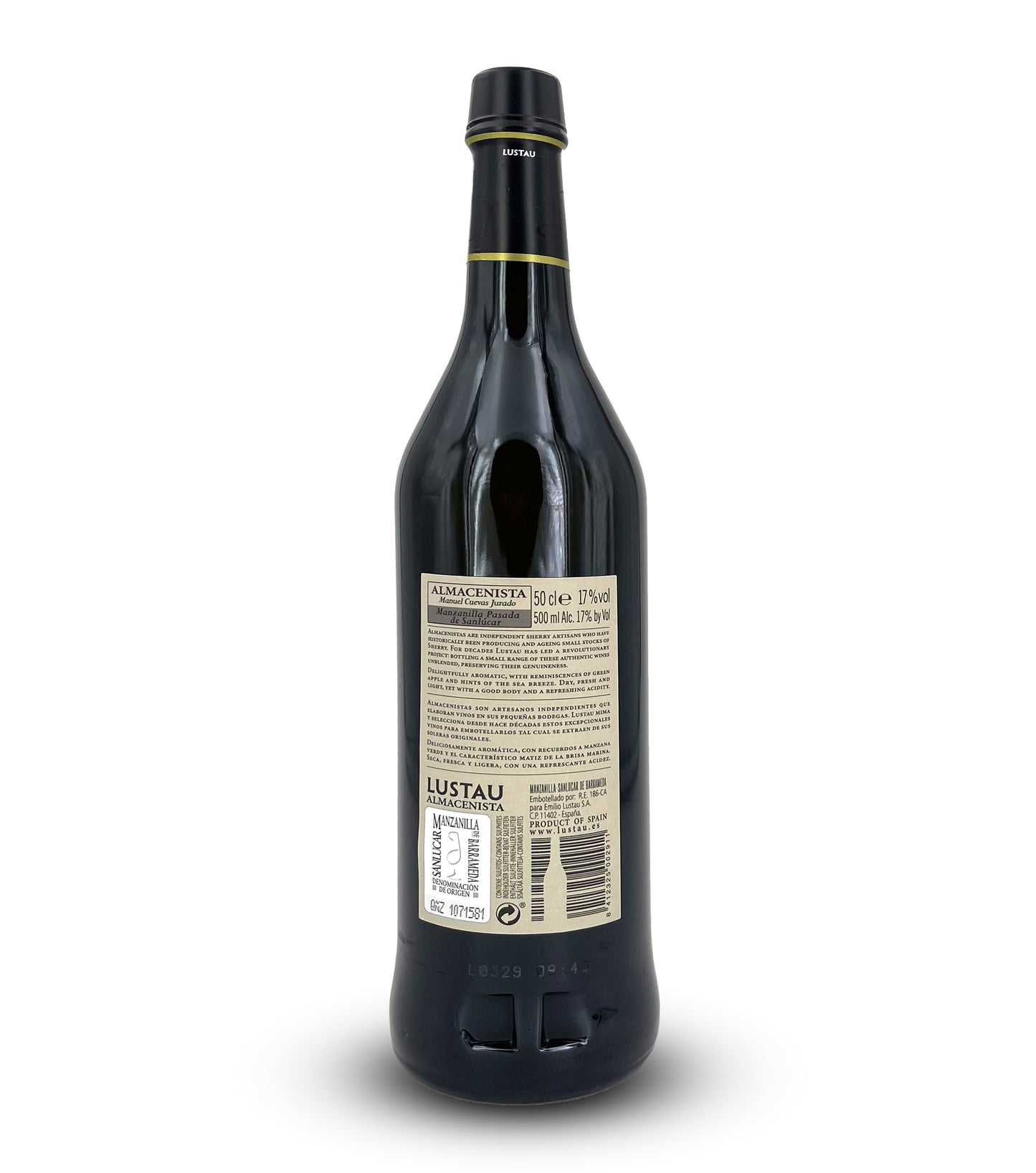 EMILIO LUSTAU Manzanilla Almacenista Pasada de Sanlucar 1/80