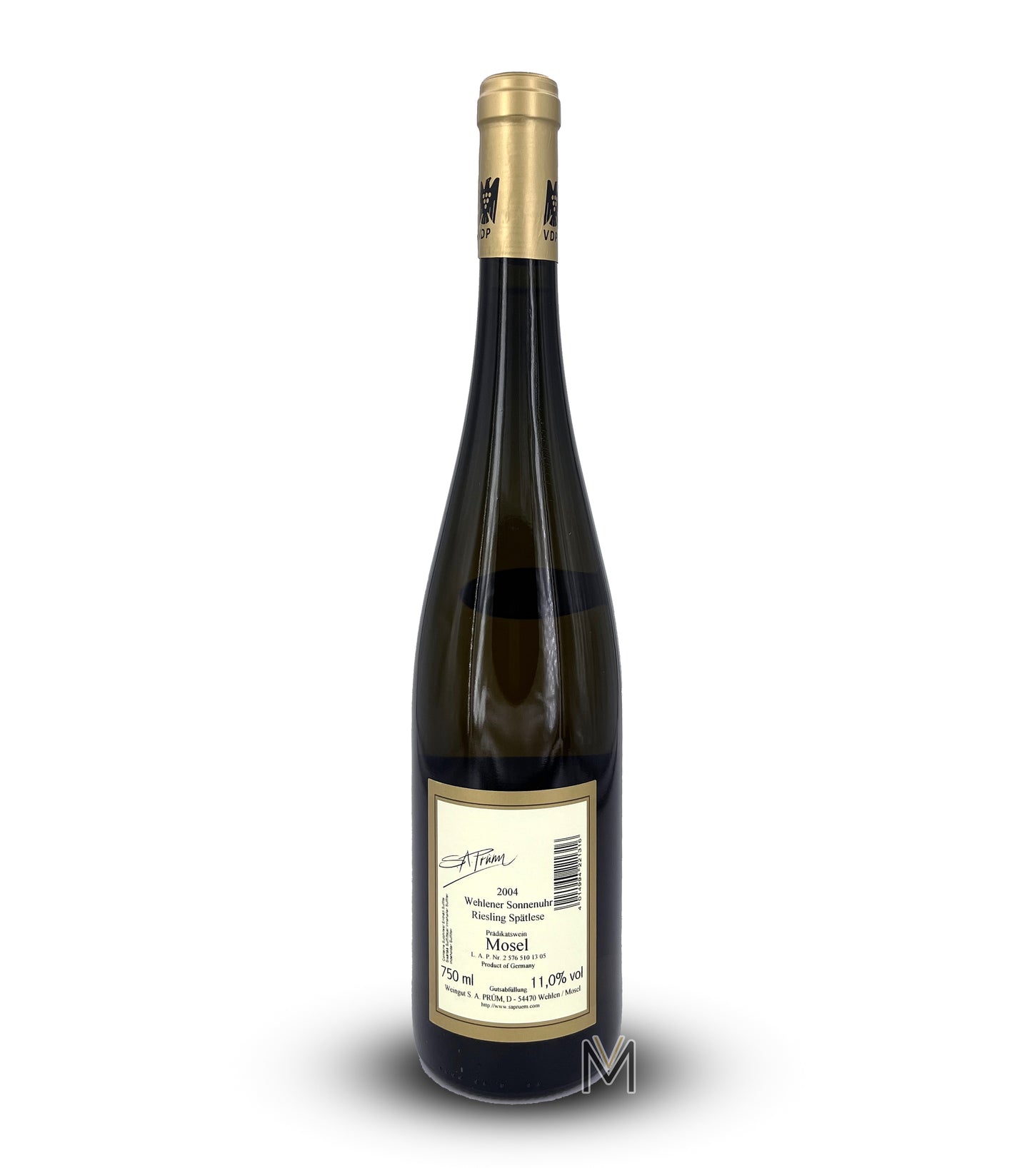 S.A.PRÜM 2004 Wehlen Sonnenuhr Riesling Spätlese Trocken Alte Reben