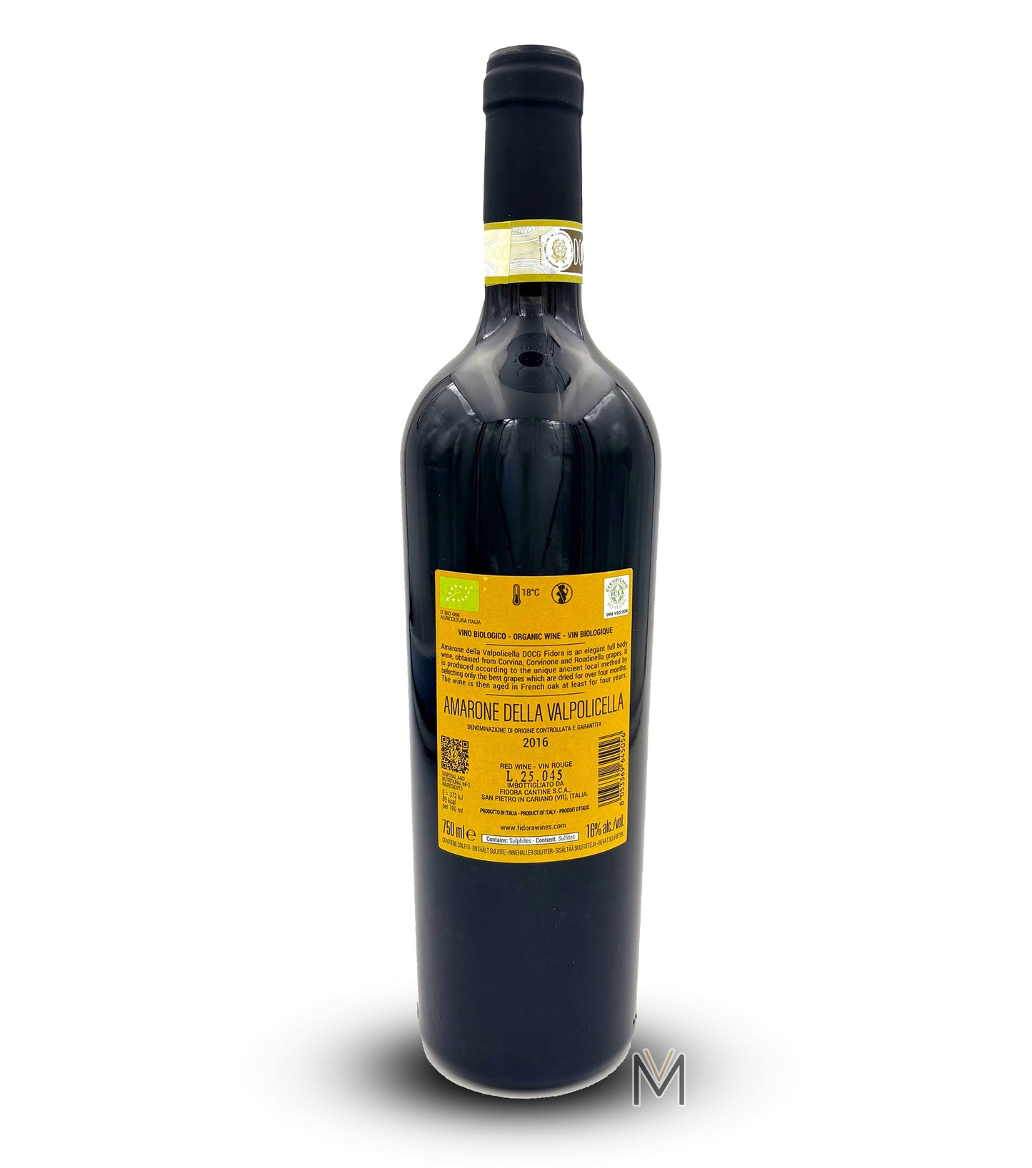 FIDORA AMARONE DELLA VALPOLICELLA DOCG 2016 Monte Tabor