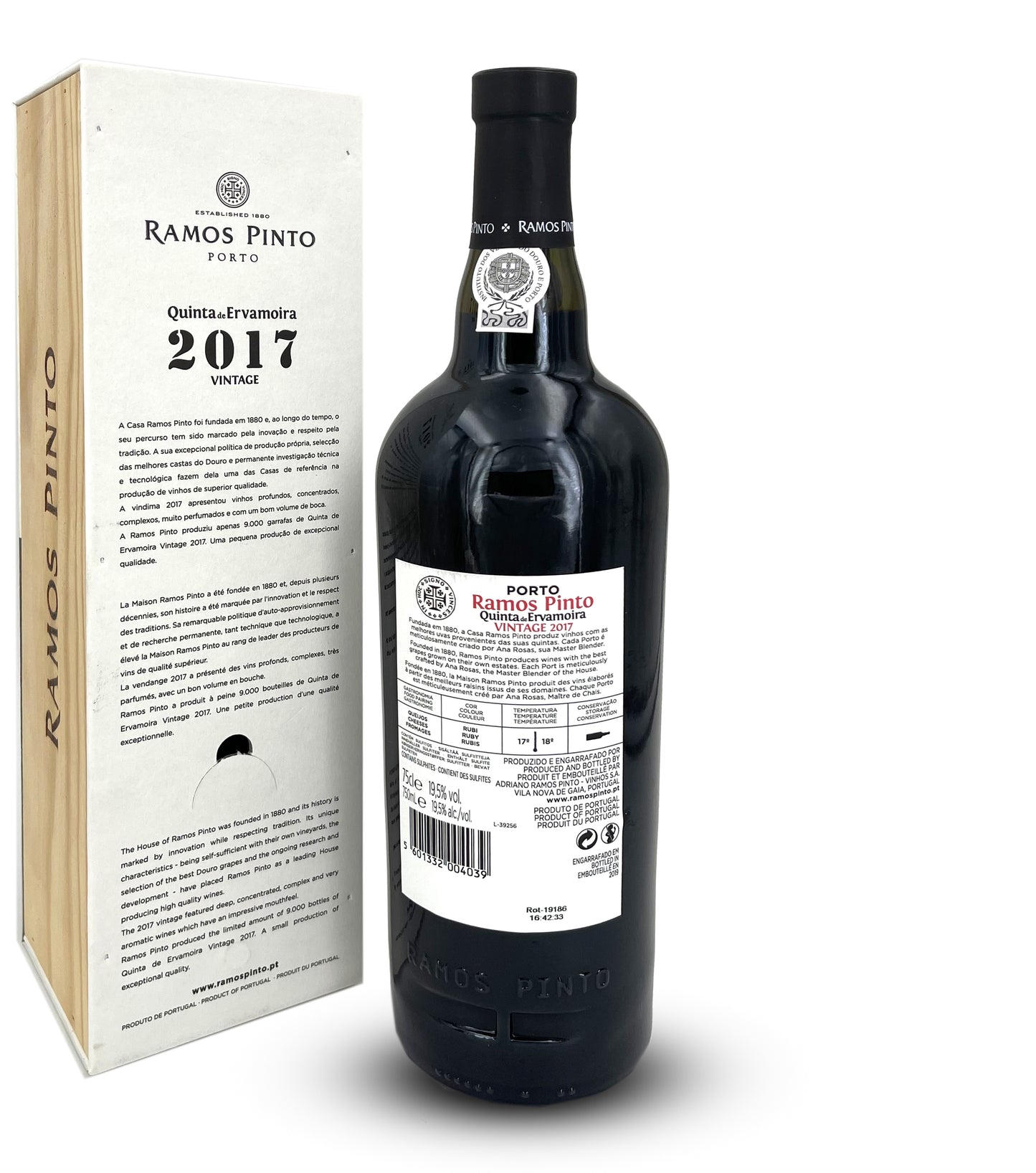 RAMOS PINTO Vintage Port 2017 Quinta de Ervamoira