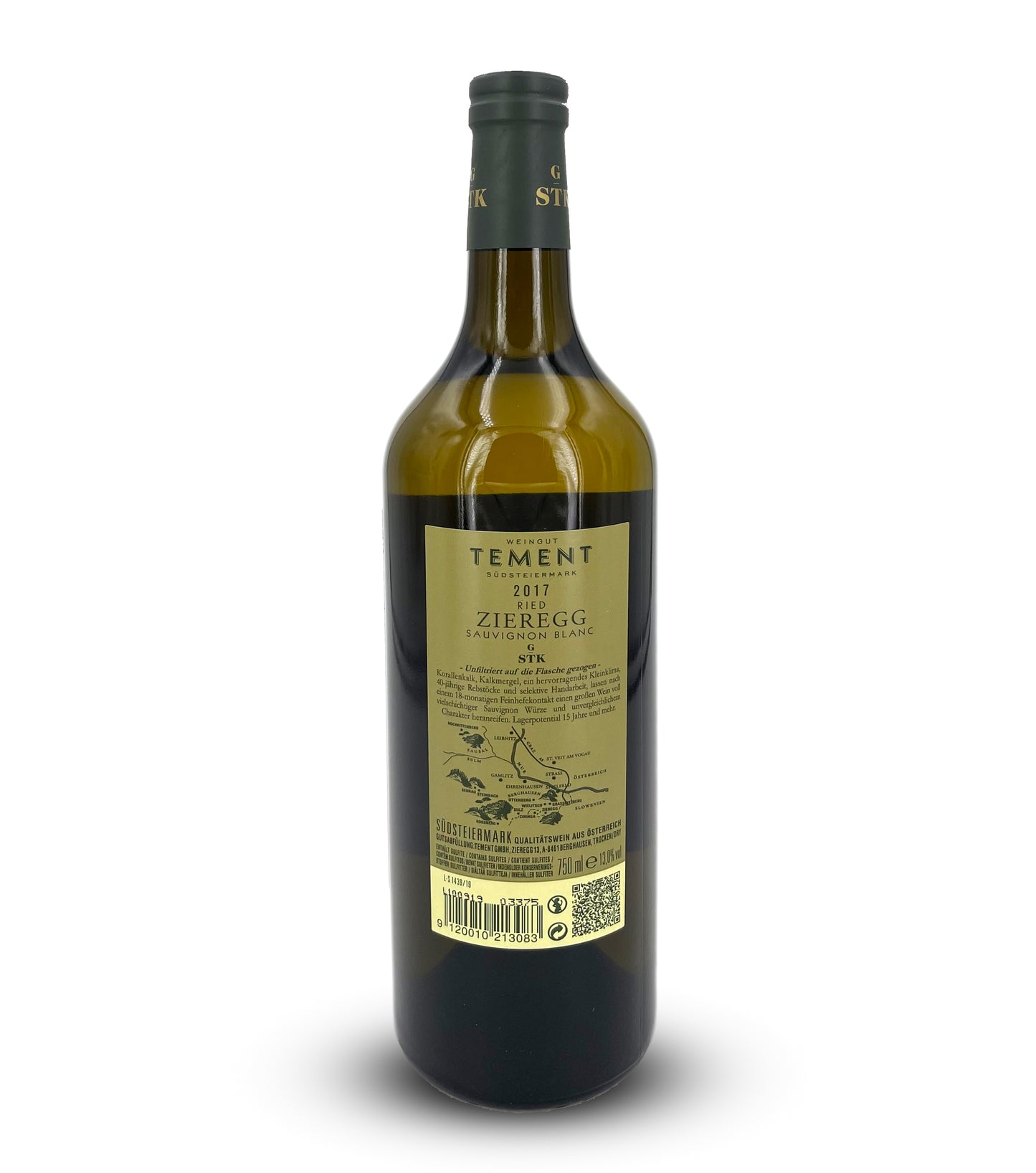 TEMENT  Ried Zieregg Sauvignon blanc 2017 Grosse STK Lage