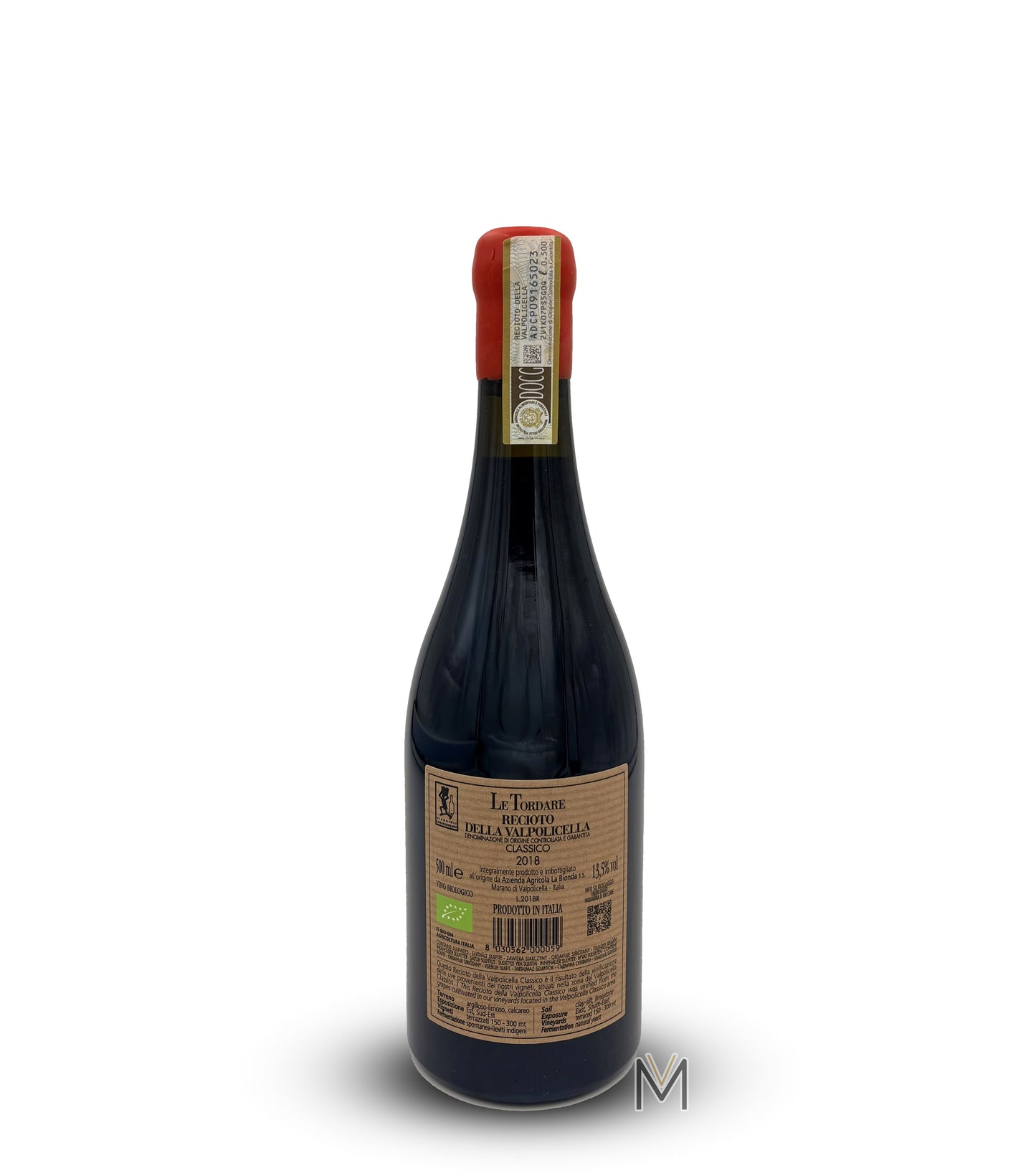 LE TORDARE RECIOTO DELLA VALPOLICELLA DOCG 2018 0,5l